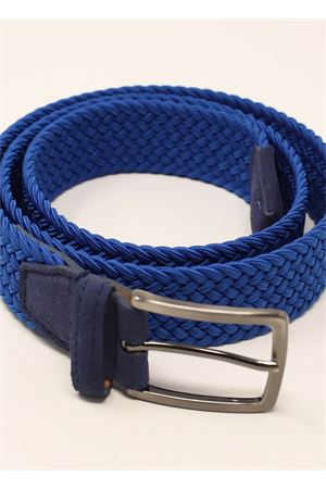 cintura elastica uomo blu elettrico Paolo Da Ponte | CINTURAELBLUELETTRICO